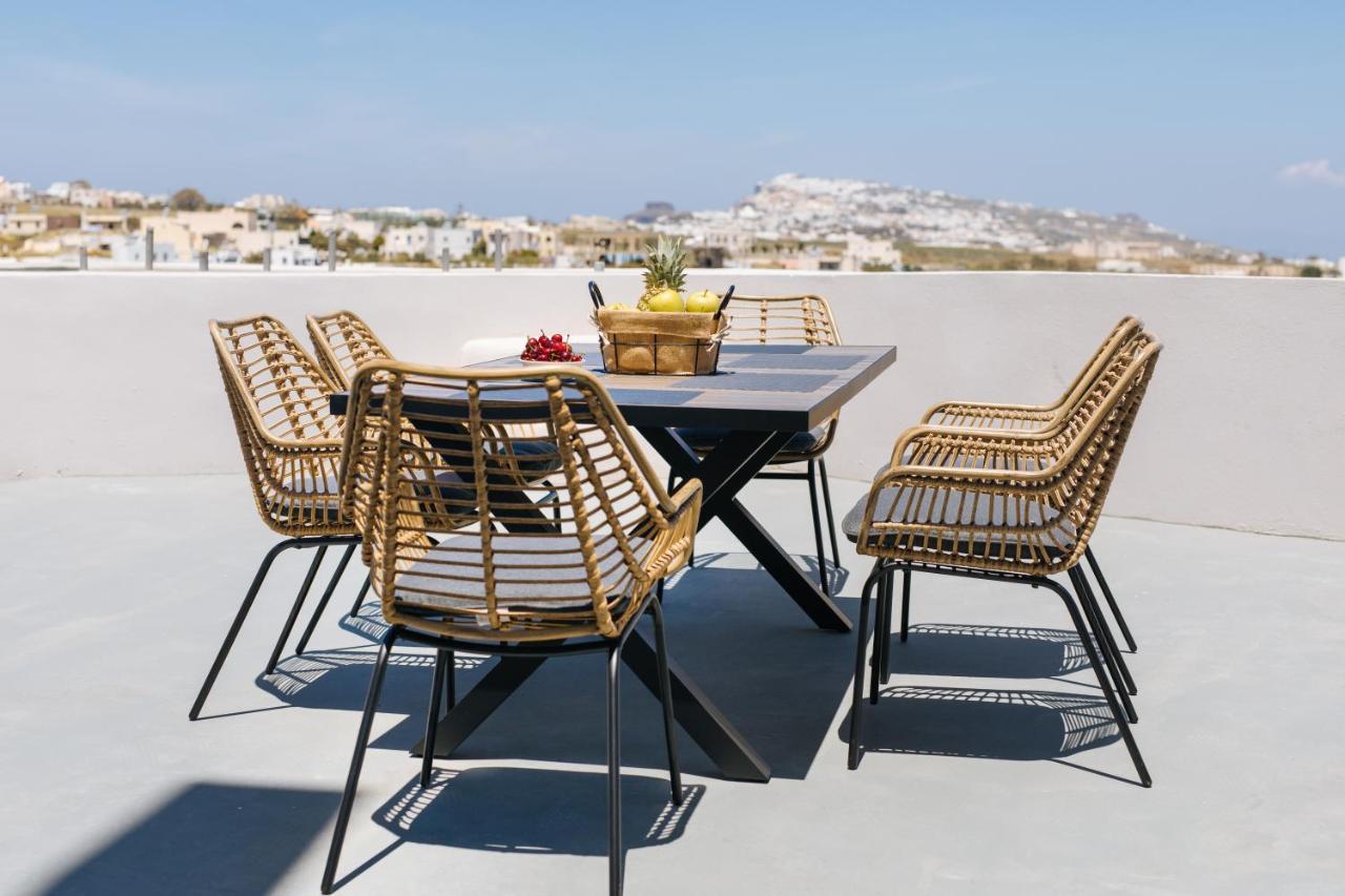 Amer Villa Santorini With Outdoor Hot Tub Vóthon Esterno foto
